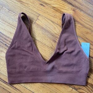 Abercrombie & Fitch Ribbed adjustable Bralette